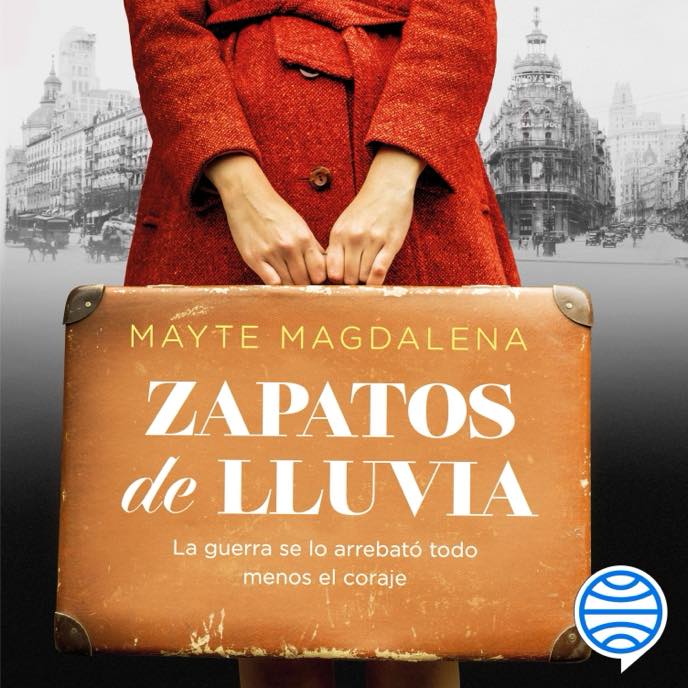 Portada de Zapatos de lluvia, de Mayte Magdalena